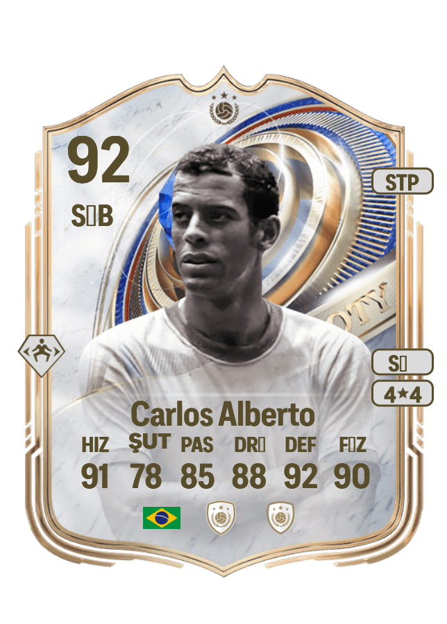 Carlos Alberto card