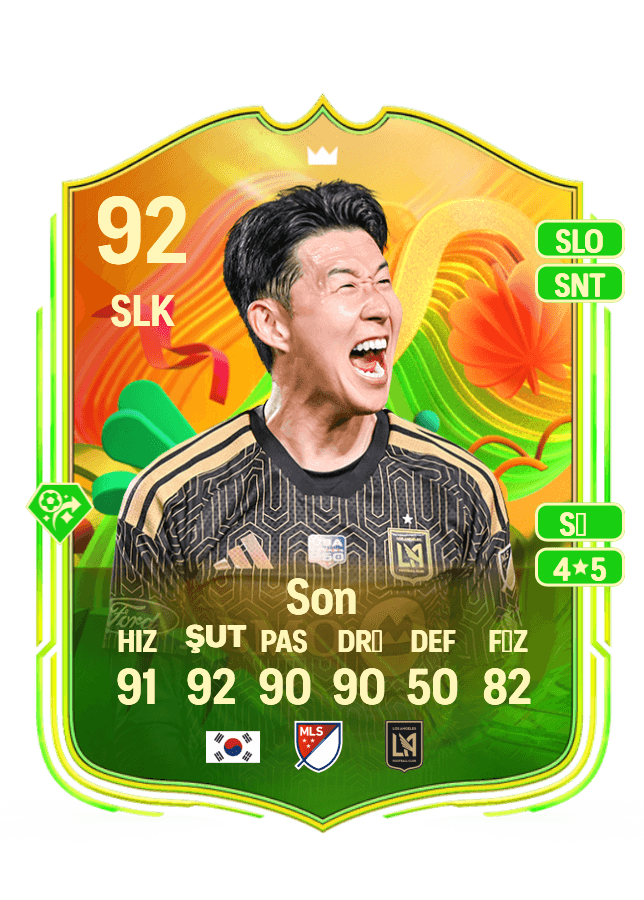 Heung Min Son card