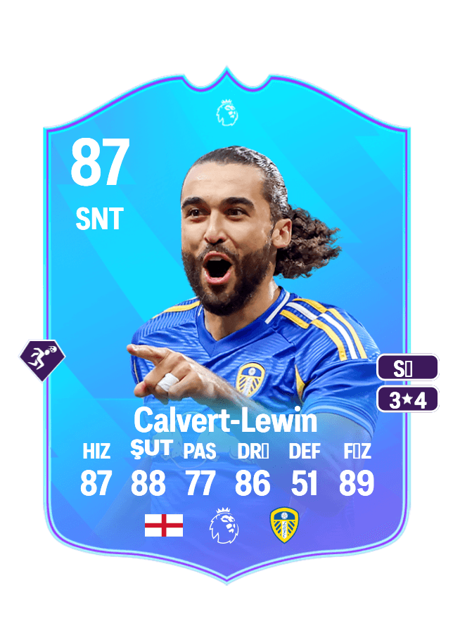 Dominic Calvert-Lewin card