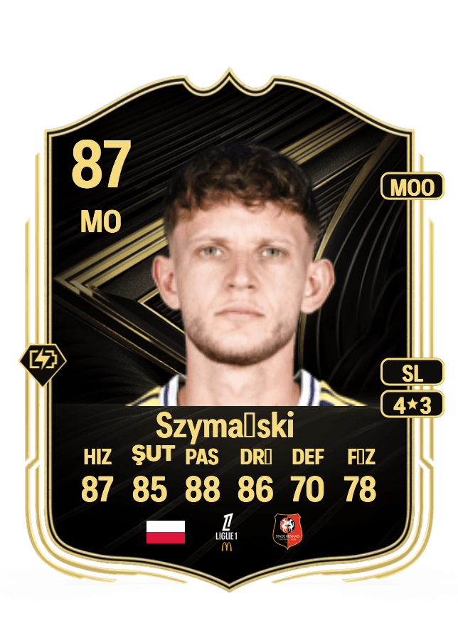 Sebastian Szymański card