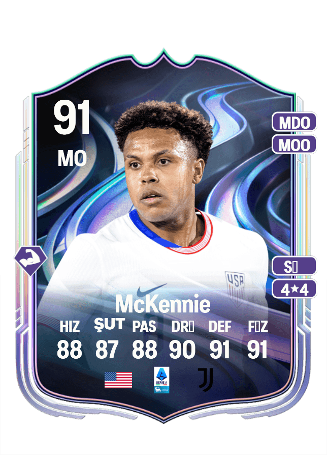 Weston McKennie card