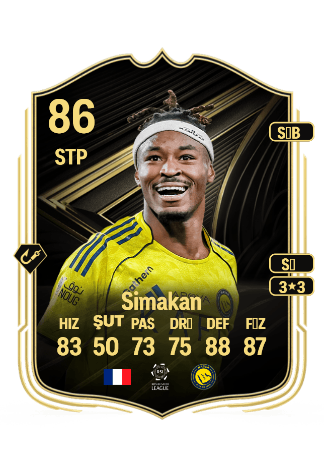 Mohamed Simakan card