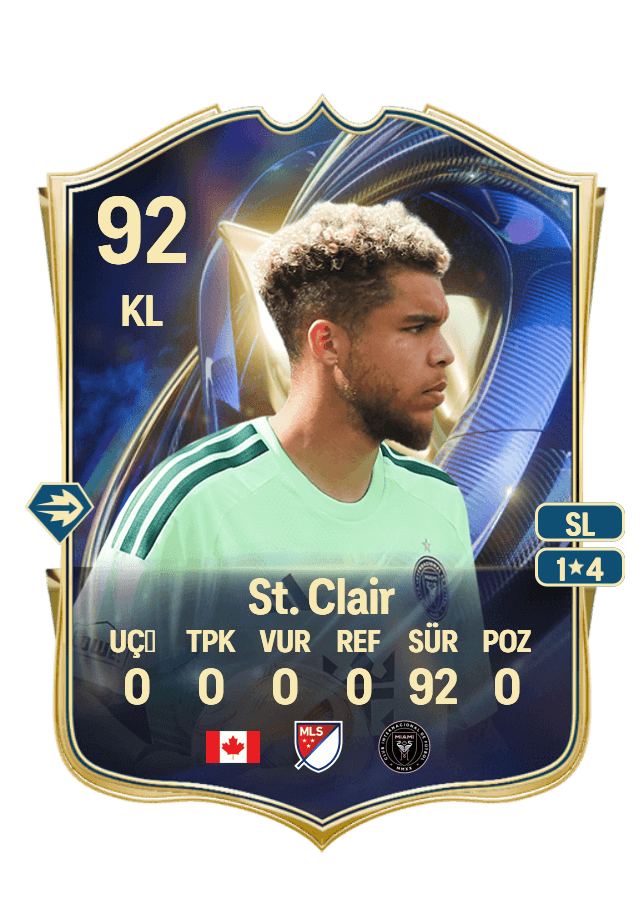 Dayne St. Clair card