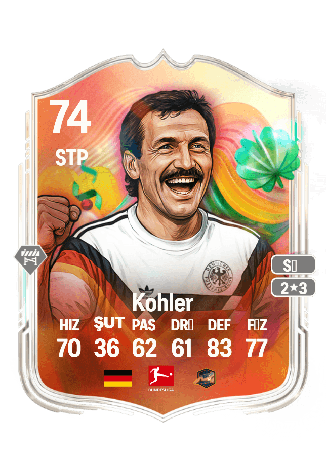 Jürgen Kohler card