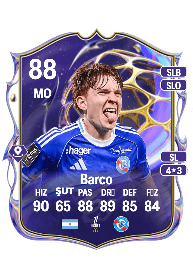 Valentín Barco card