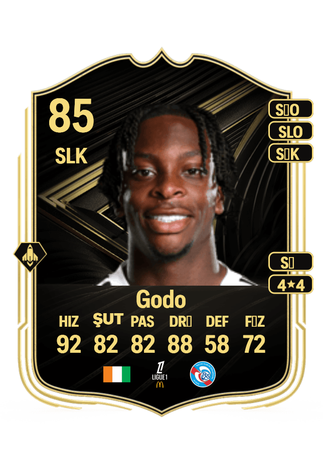 Martial Godo card
