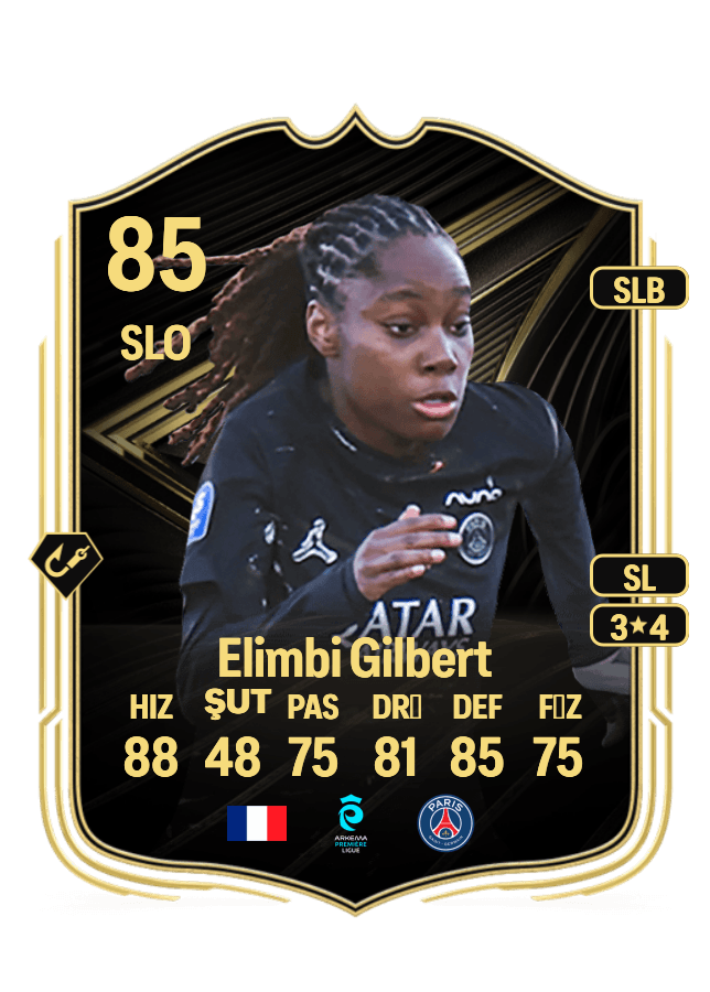 Tara Elimbi Gilbert card