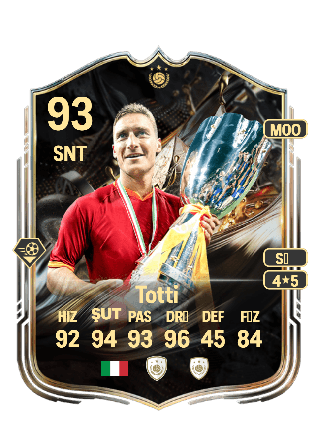 Francesco Totti card