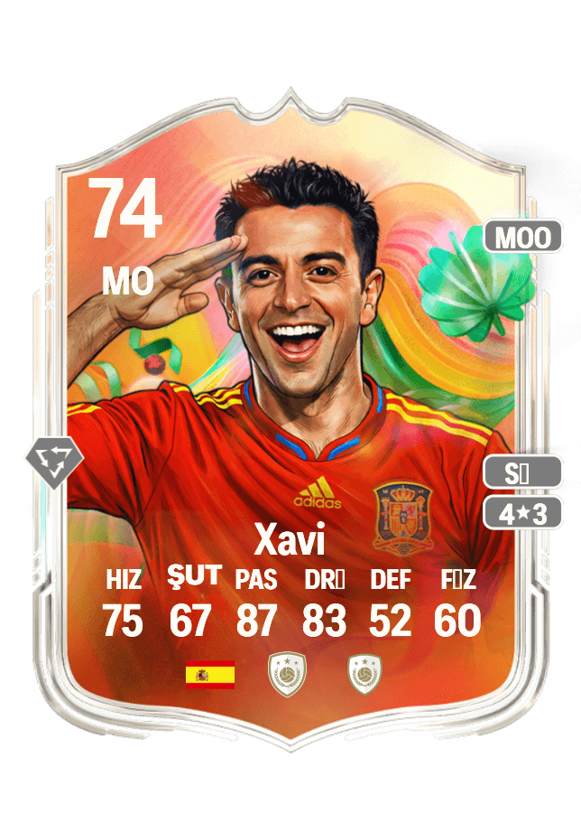 Xavi card