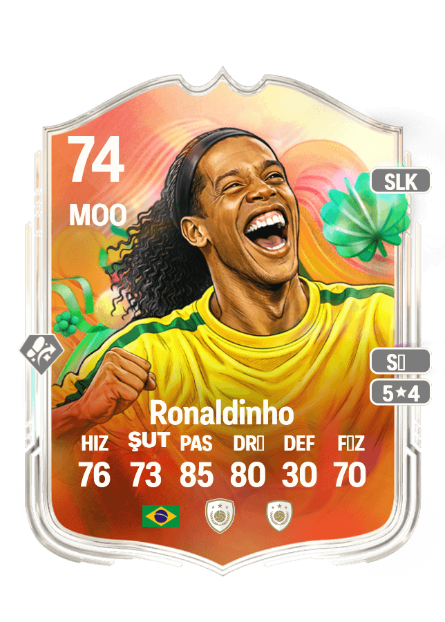 Ronaldinho card