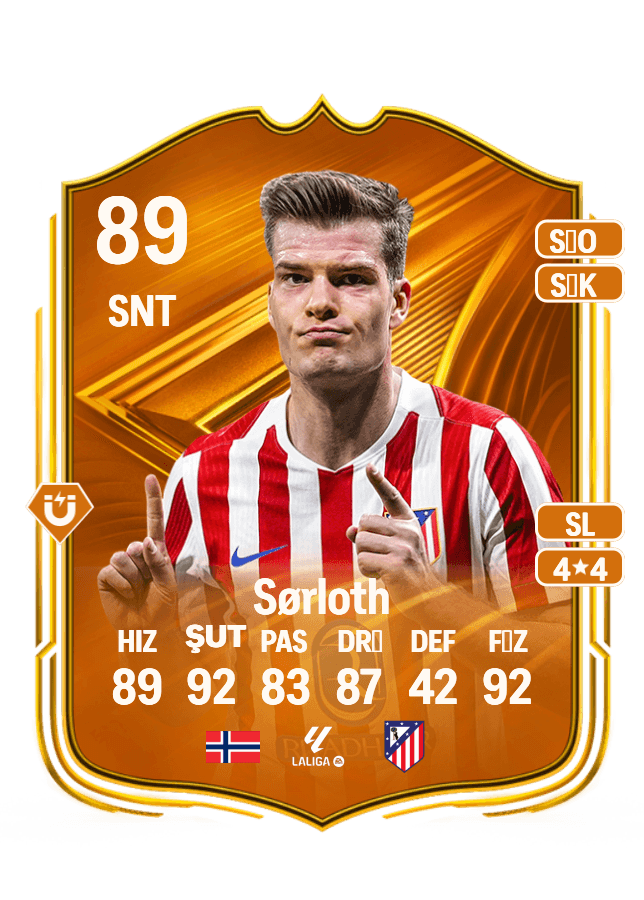 Alexander Sørloth card
