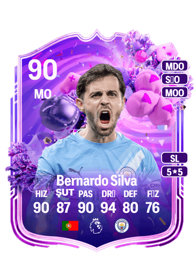 Bernardo Silva card