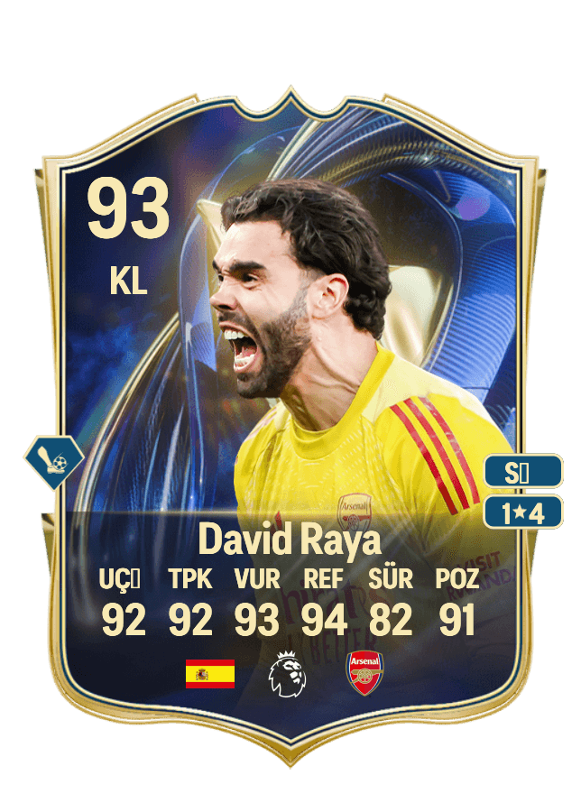 David Raya card