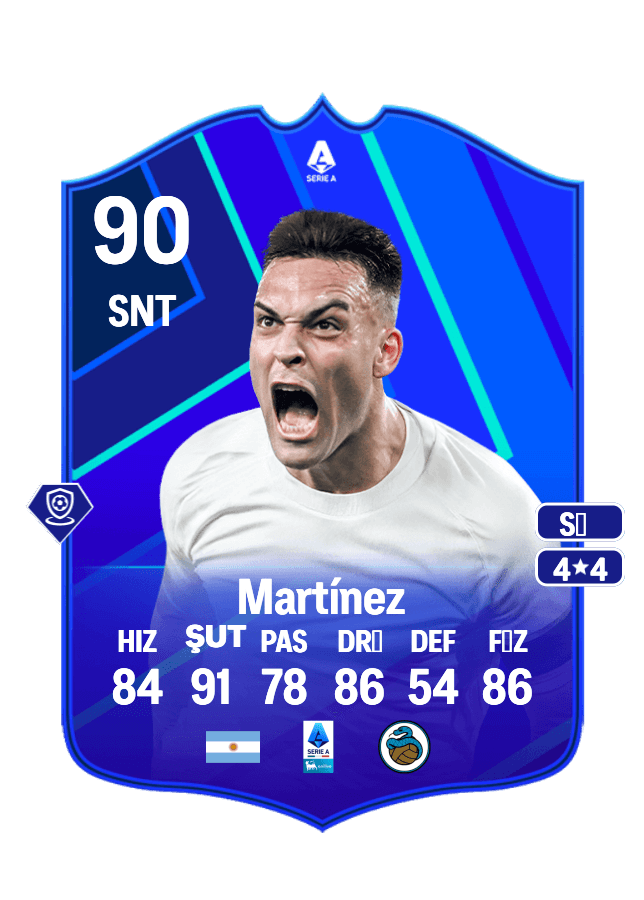 Lautaro Martínez card