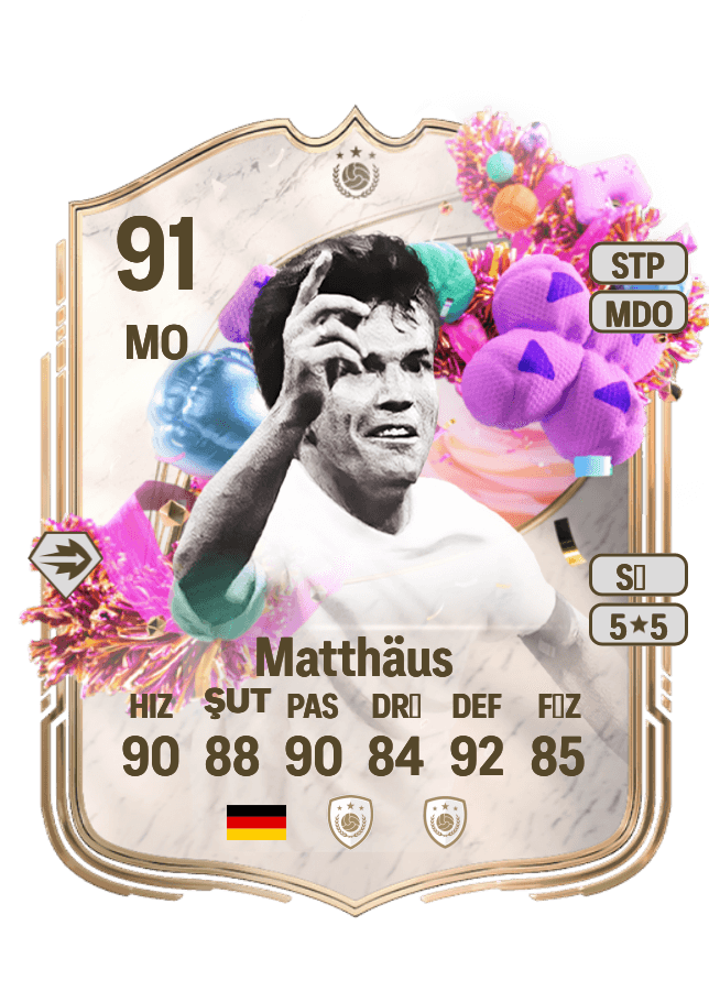 Lothar Matthäus card