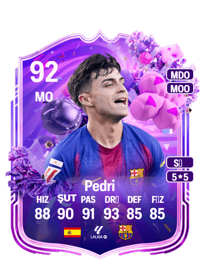 Pedri card