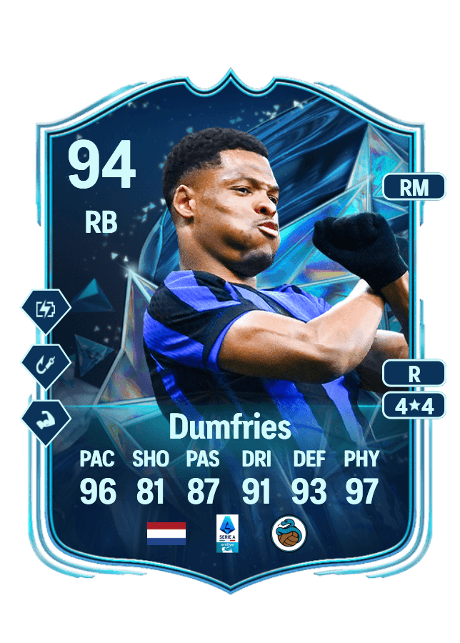 Denzel Dumfries card