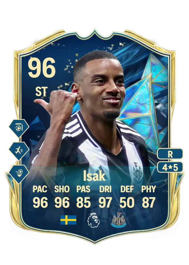 Alexander Isak card