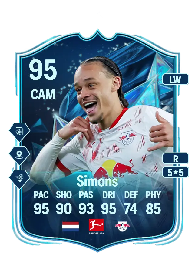 Xavi Simons card
