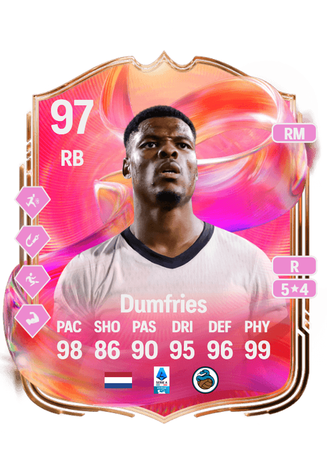 Denzel Dumfries card