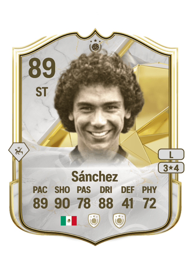 Hugo Sánchez card