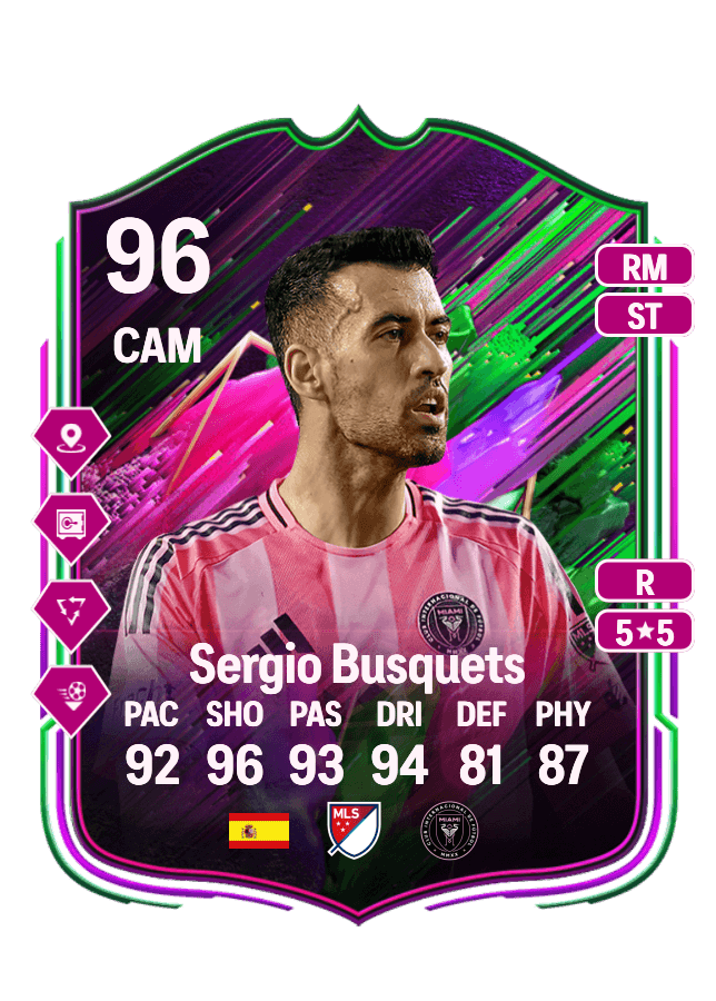 Sergio Busquets card