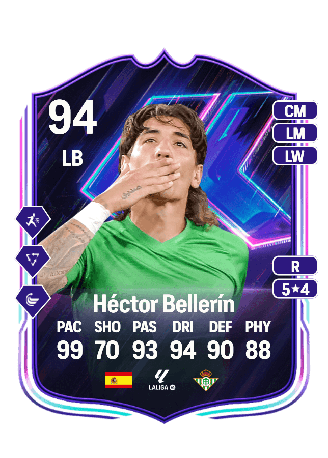 Héctor Bellerín card