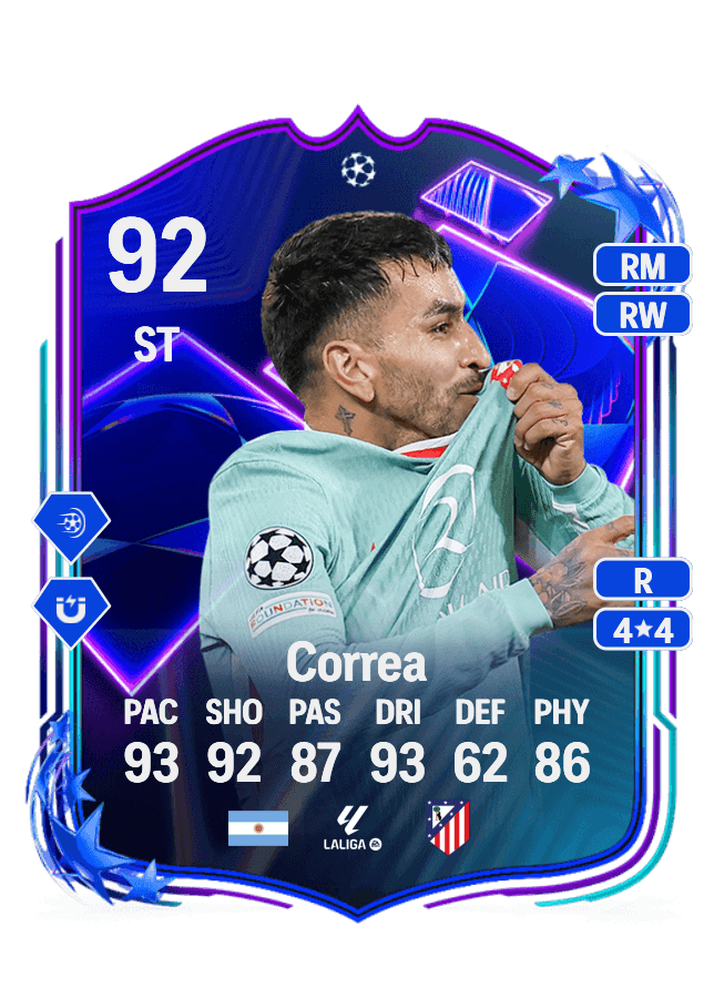 Ángel Correa card