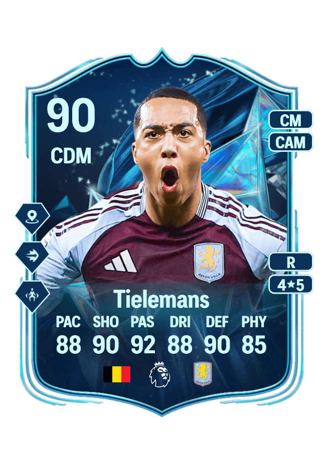 Youri Tielemans card