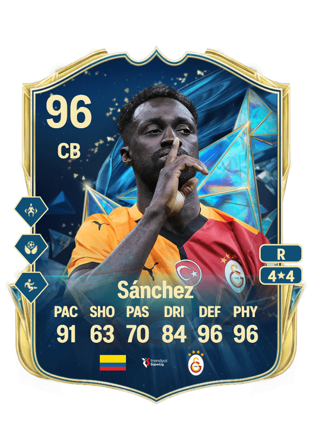 Davinson Sánchez card