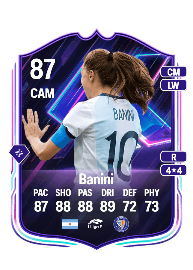 Estefanía Banini card