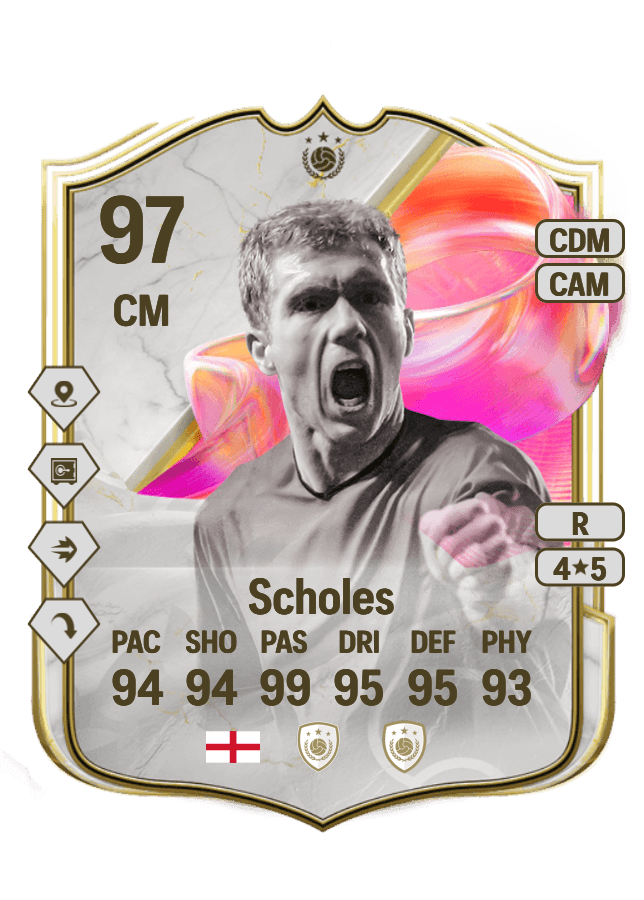 Paul Scholes card