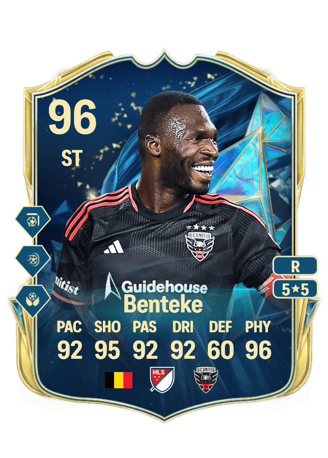 Christian Benteke card