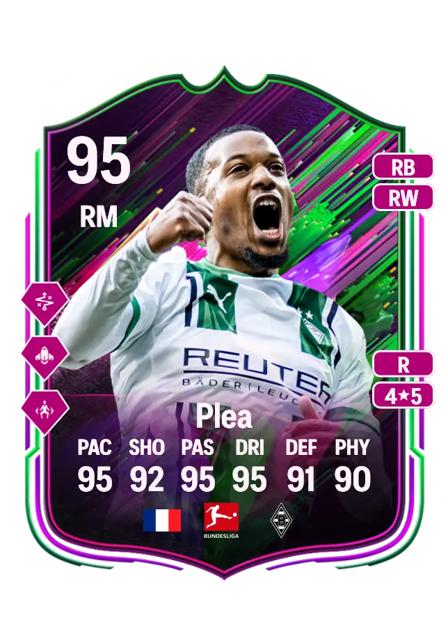 Alassane Plea card