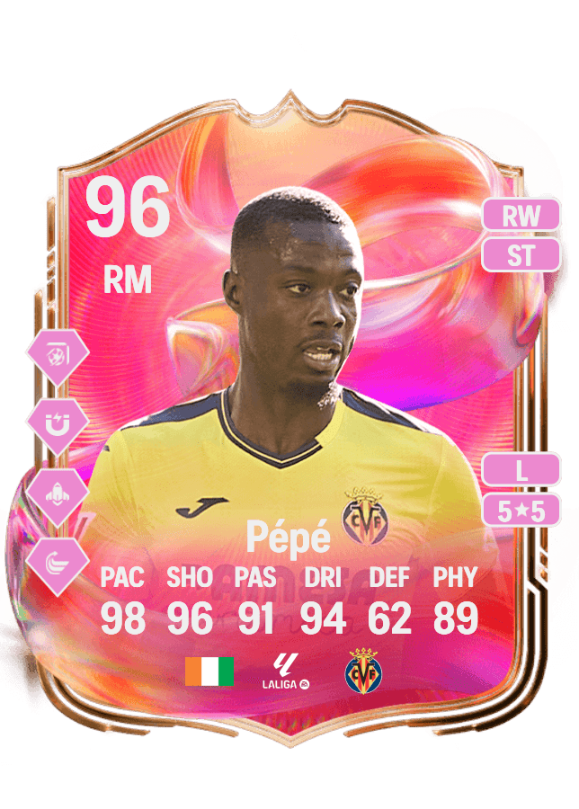 Nicolas Pépé card