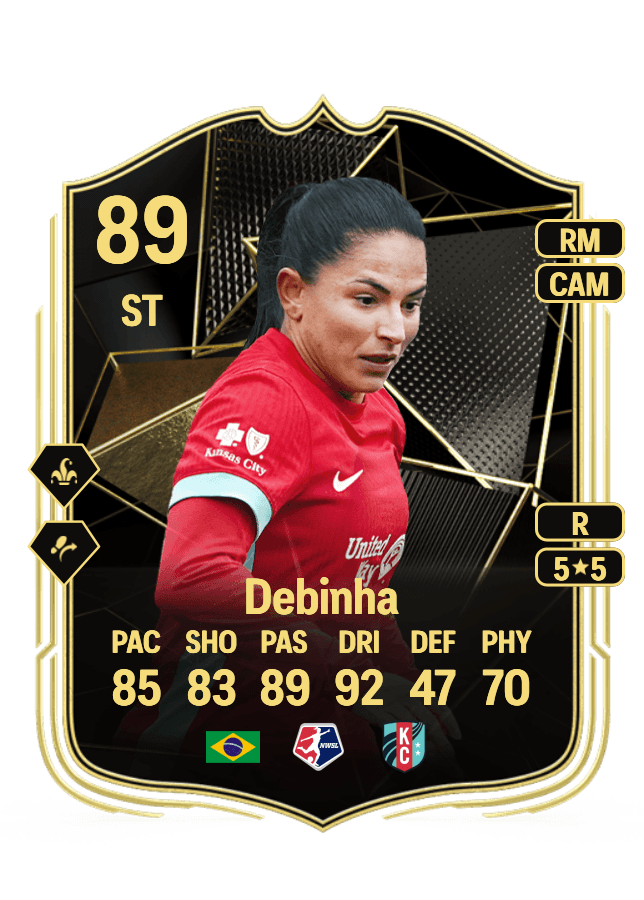 Debinha card