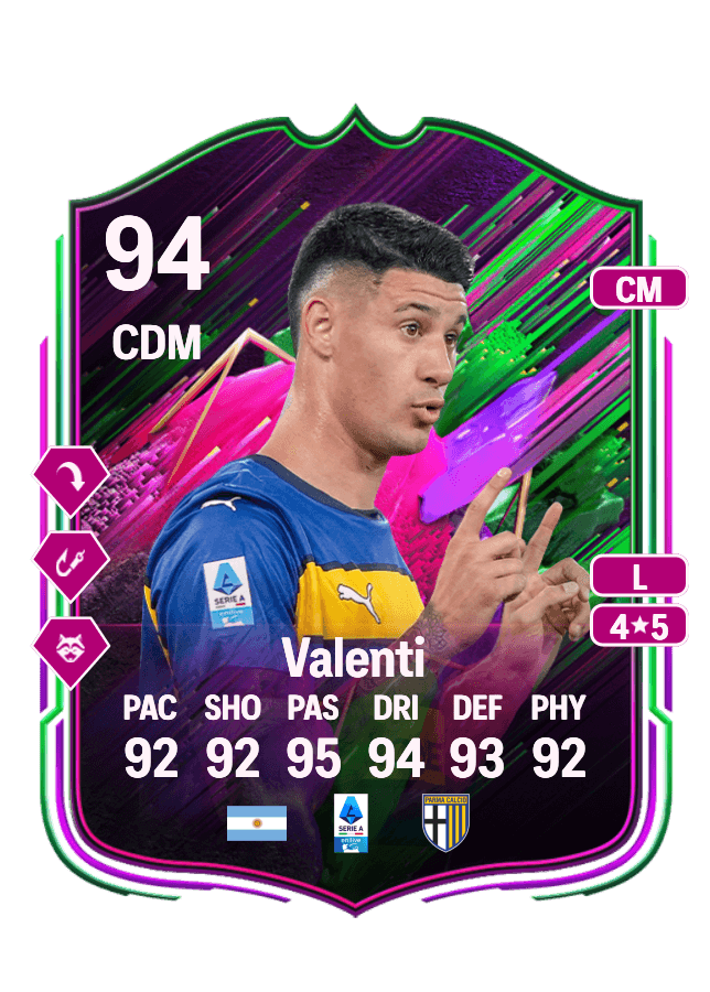 Lautaro Valenti card