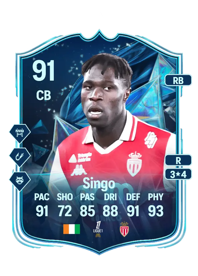 Wilfried Singo card