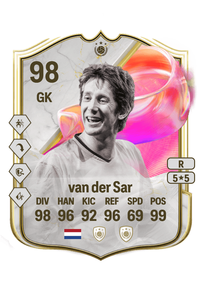 Edwin van der Sar card