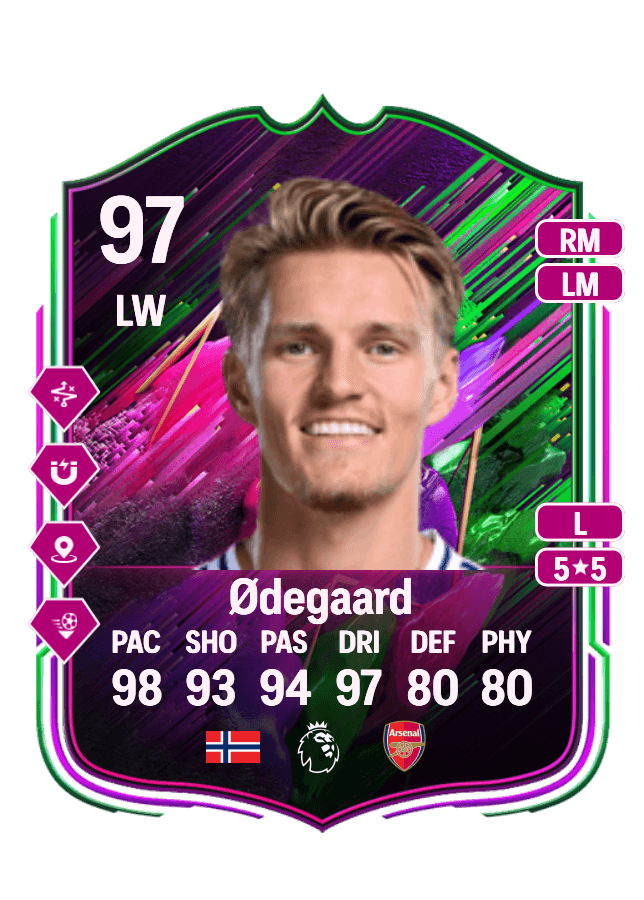 Martin Ødegaard card