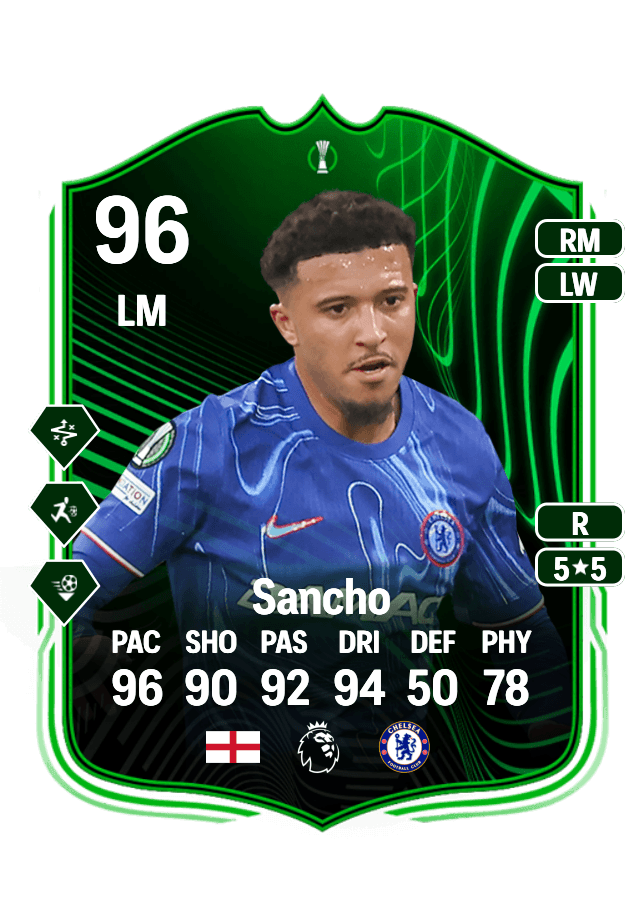 Jadon Sancho card