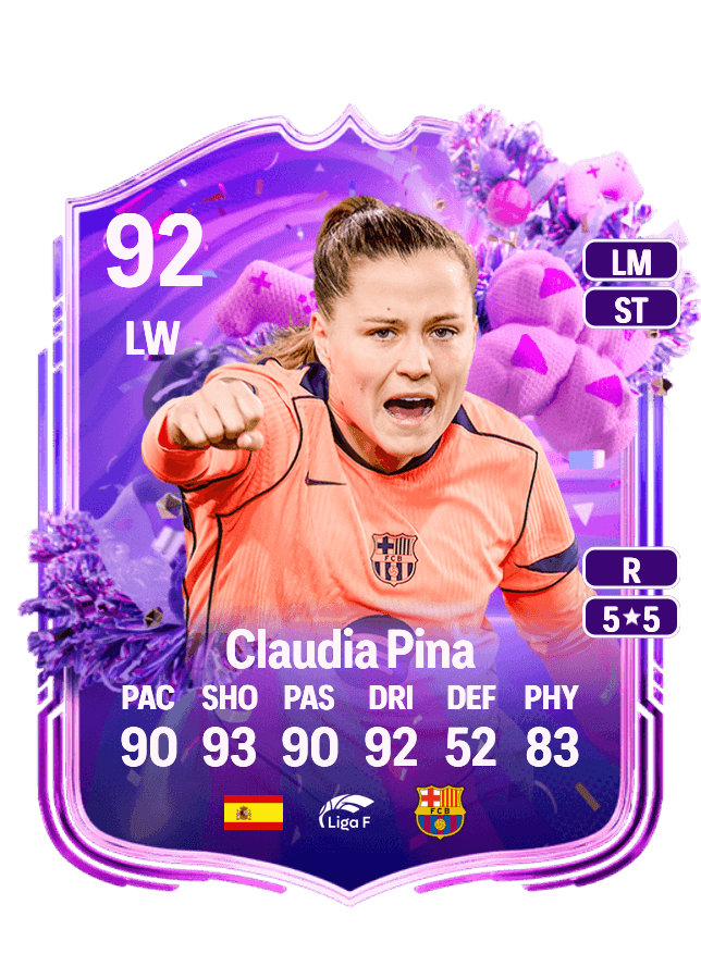 Claudia Pina card