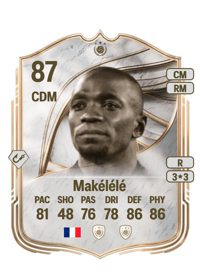Claude Makélélé card