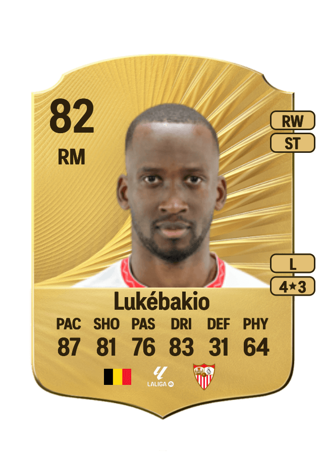 Dodi Lukébakio card