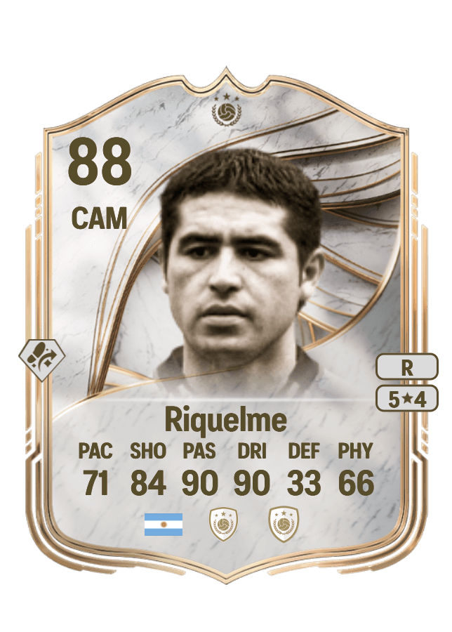 Juan Román Riquelme card