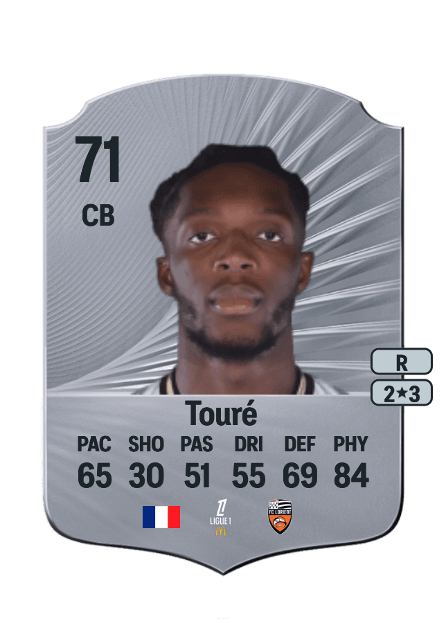 Isaak Touré card