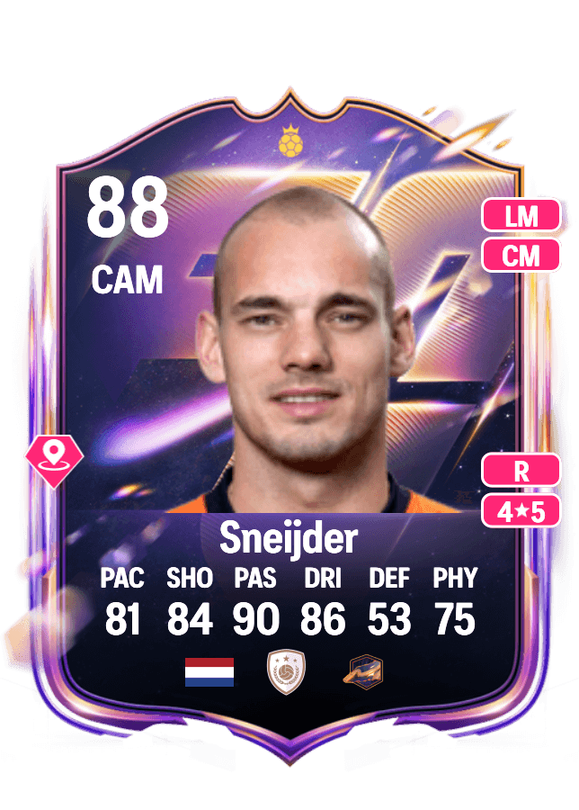 Wesley Sneijder card