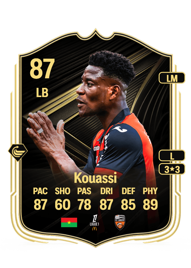 Arsène Kouassi card