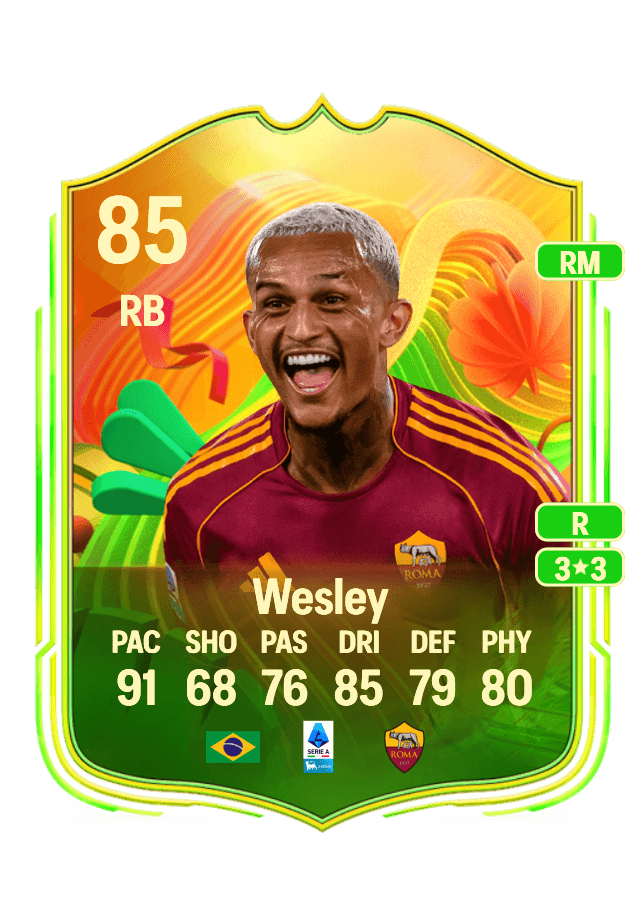 Wesley card