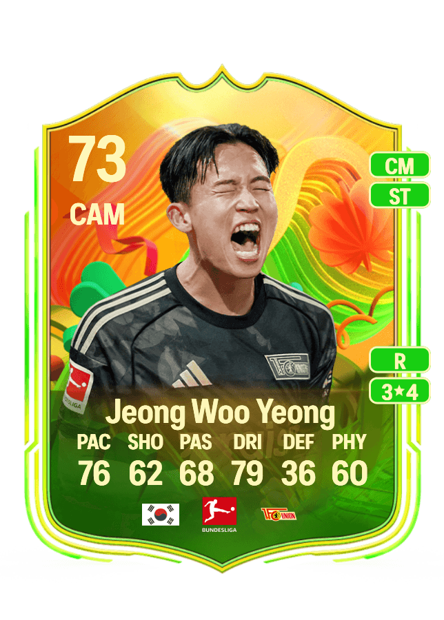 Jeong Woo Yeong card